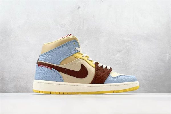 Air Jordan 1 Mid SE Fearless Maison Chateau CU2803-200