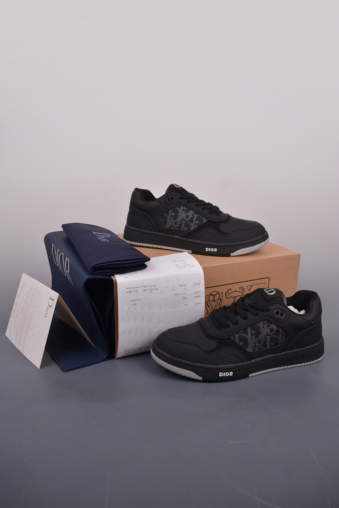 Dior B27 Sneakers Black (AAA High Quality Version) - Image 5
