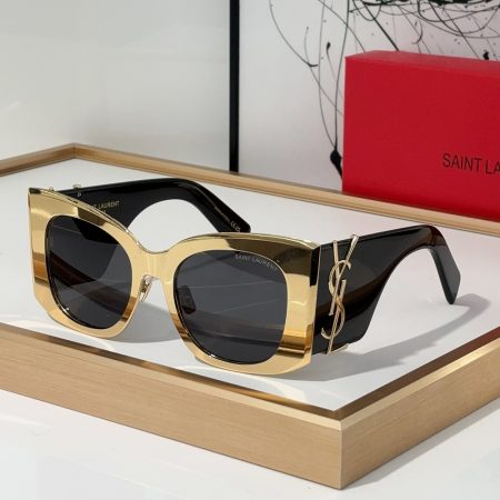 Saint Laurent YSL Logo Embellished Sunglasses Top Quality - Image 6