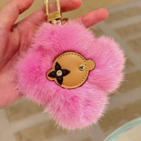 LV Vivienne Shearling Bag Charm - Image 4