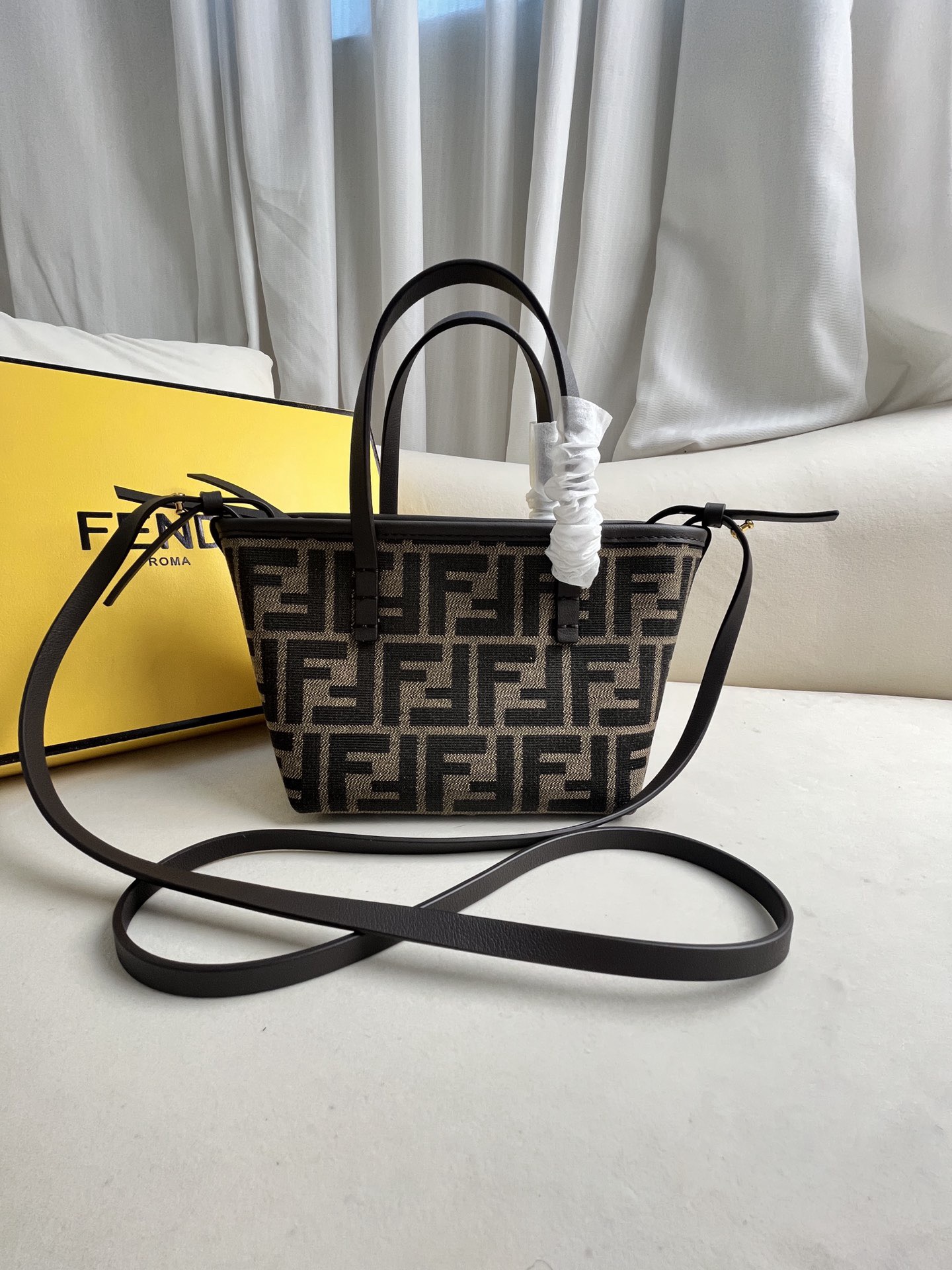 Fendi Mini Roll Tote Bag - Image 1