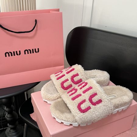 MiuMiu Fall/Winter Fuzzy Boots