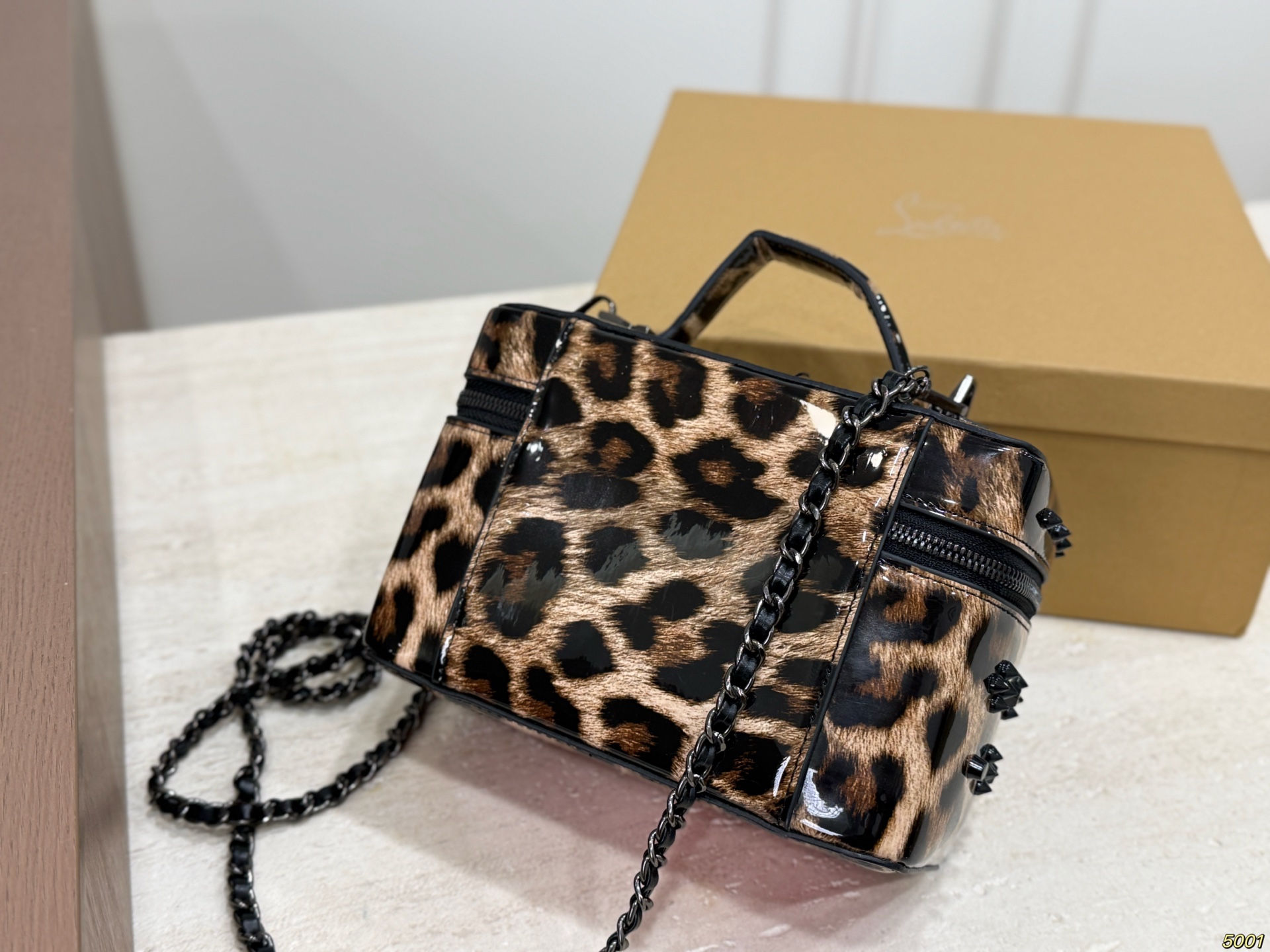 Ferragamo Leopard Vanity Box - Image 9