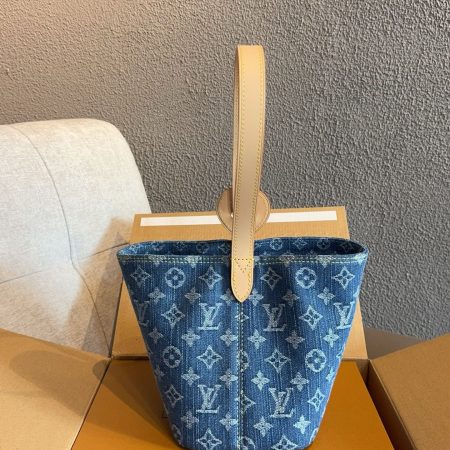 LV All In BB Monogram Denim Bag - Image 5