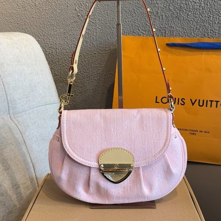 LV Monogram Denim Sunset Bag - Image 5