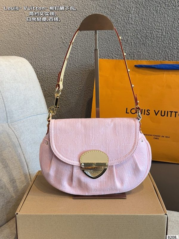 LV Monogram Denim Sunset Bag