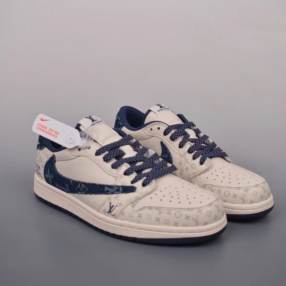 Fragment x TS x LV x Nike Air Jordan 1 Low - Image 9
