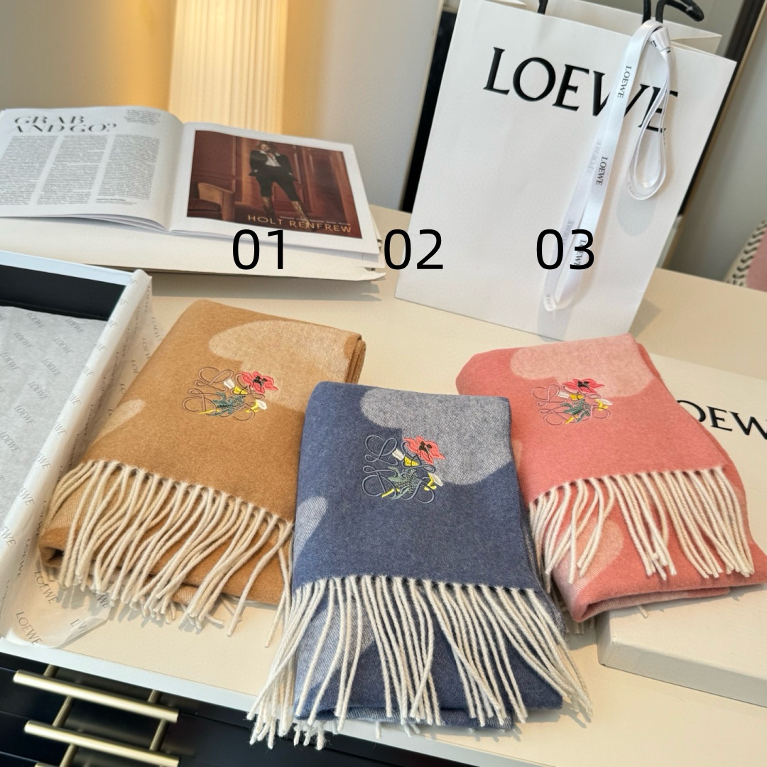 Loewe Scarves Cashmere - Image 1
