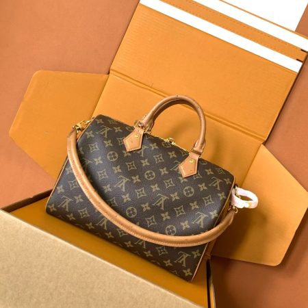 LV Speedy Soft 30 Bag Top Quality - Image 3