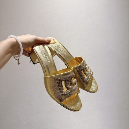 Dolce Gabbana  Chunky-Heel Sandals - Image 5