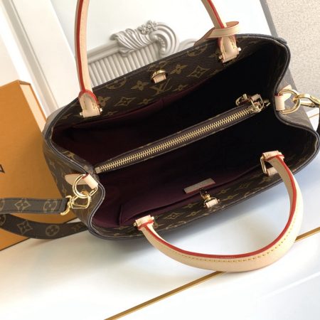 LV Montaigne Monogram Handbag Top Quality - Image 8