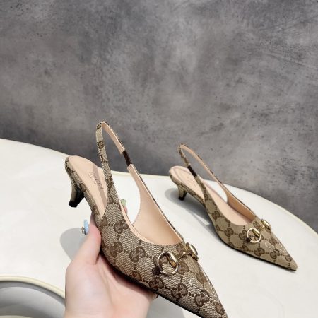 Gucci Women Slingback Pump with Horsebit - Image 7