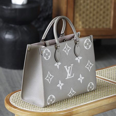 LV OnTheGo MM Bicolor Monogram Empreinte Bag - Top Quality - Image 7