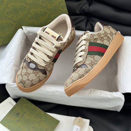 Gucci Men's Screener Sneaker 10A - Image 7