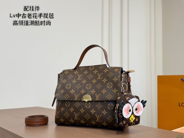 Lv Vintage Floral Handbag