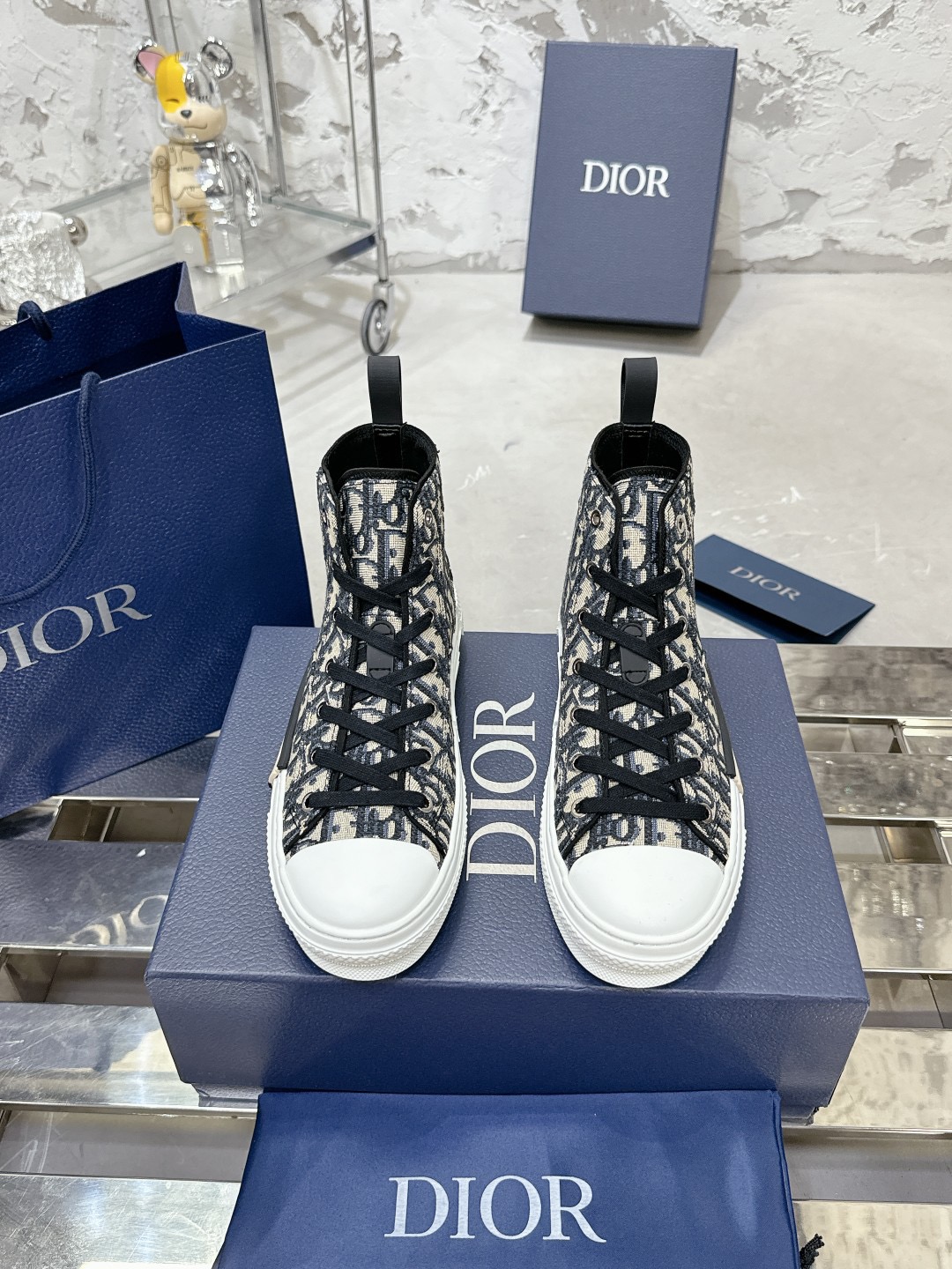 Dior B23 League High-Top Sneakers - Image 2