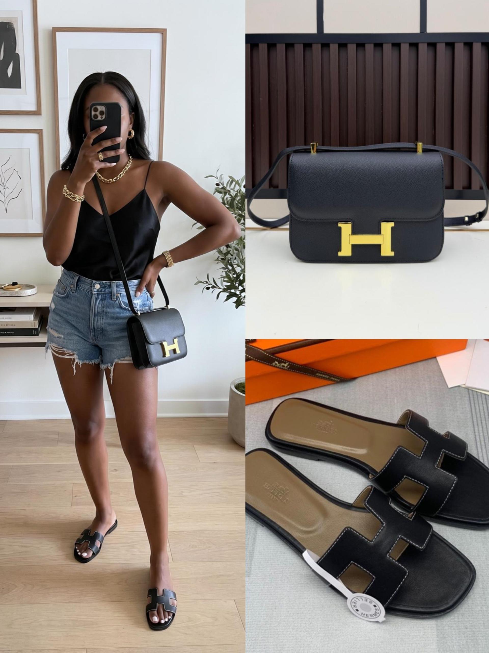 Hermès Shoes & Bag Set - Image 1
