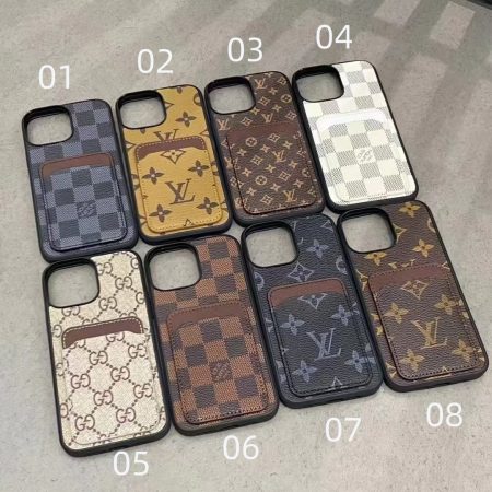 LV iPhone Card Holder Case