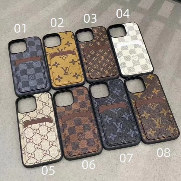 LV iPhone Card Holder Case
