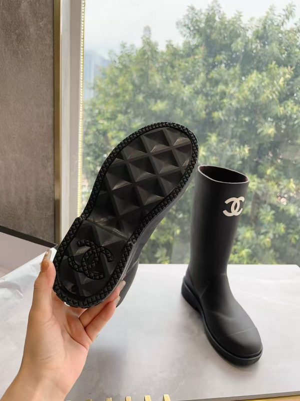 Chanel Rain Boots