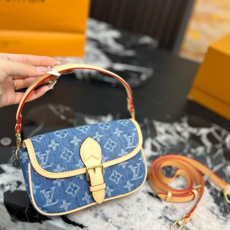 LV Diane Monogram Denim Bag - Image 3