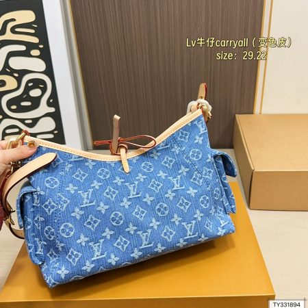 LV Carryall Cargo PM Monogram Denim - Image 4