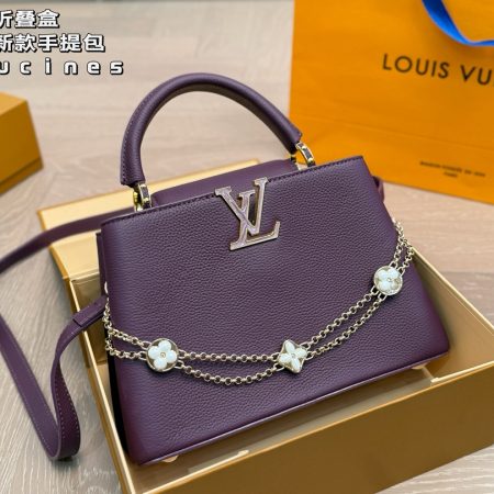 LV Capucines Handbag - Image 4
