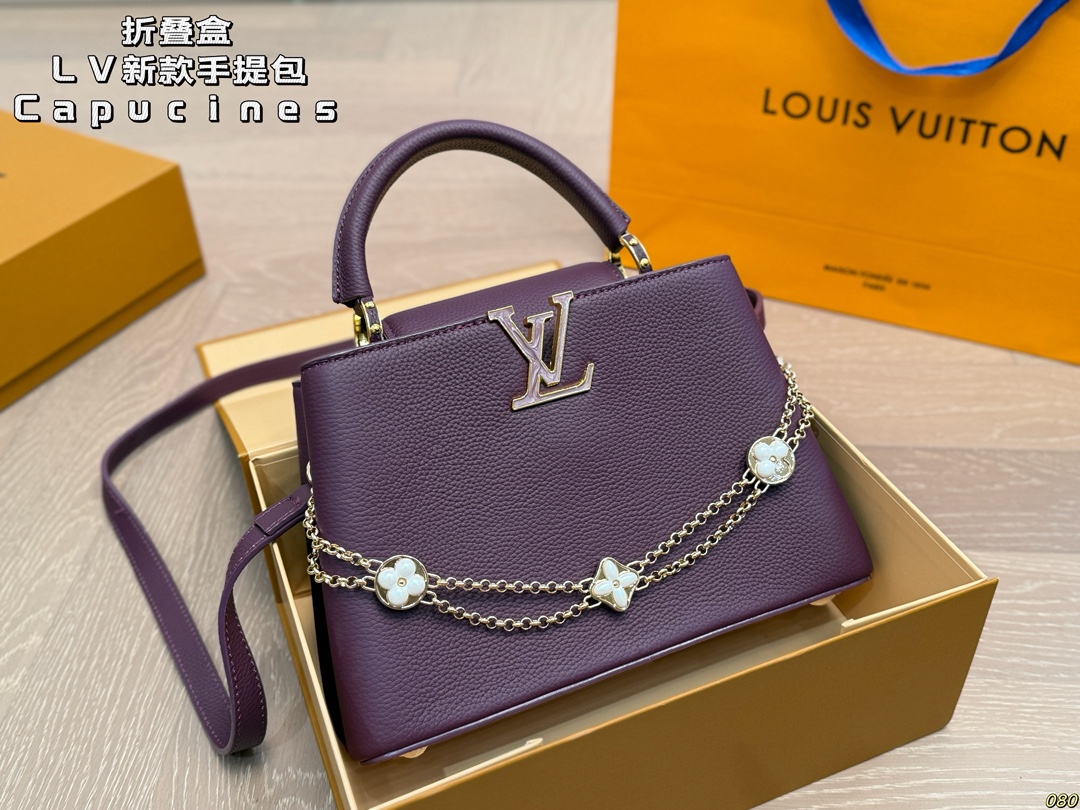 LV Capucines Handbag - Image 4