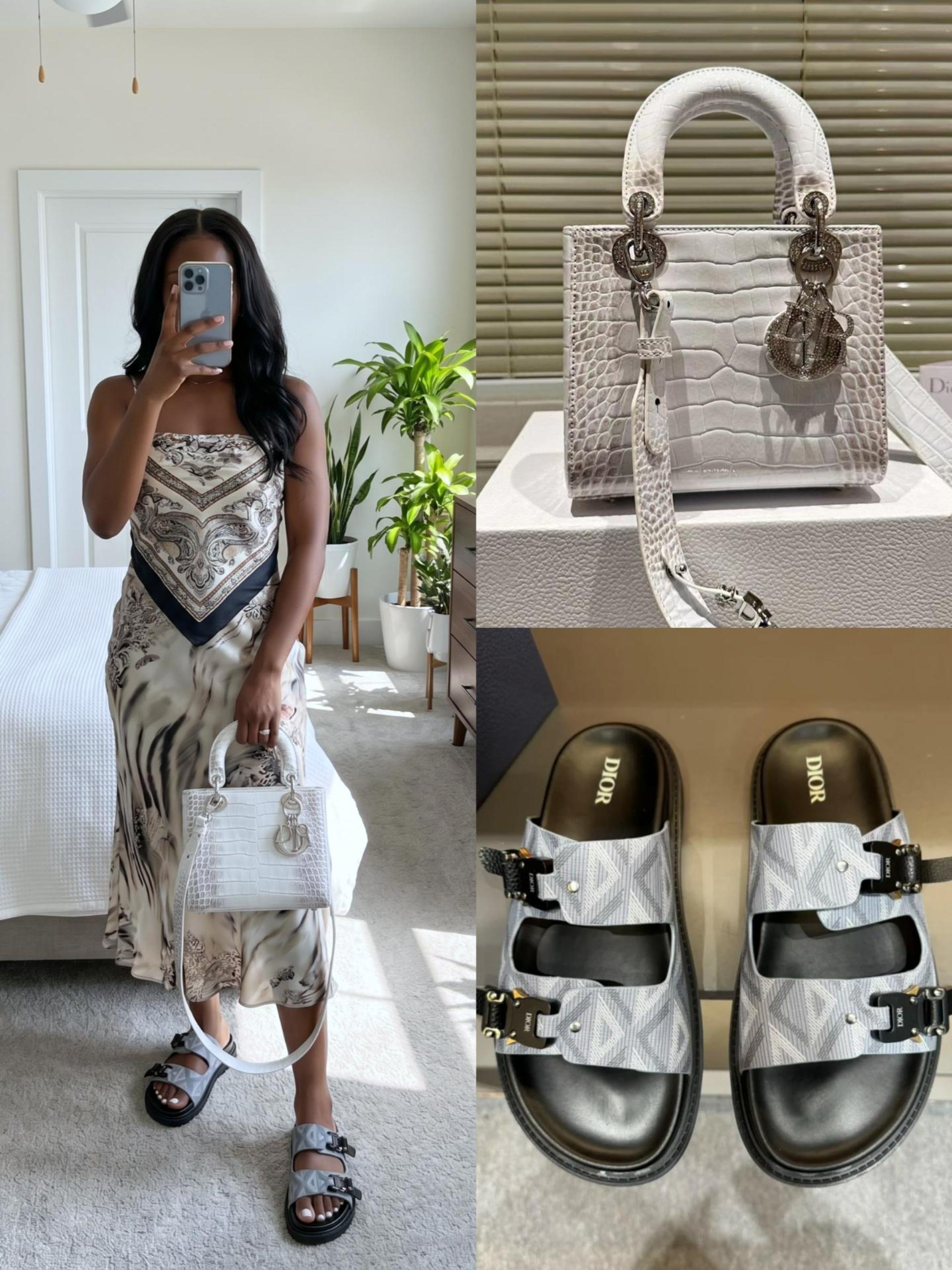 Dior Shoes & Bag Set - Image 1
