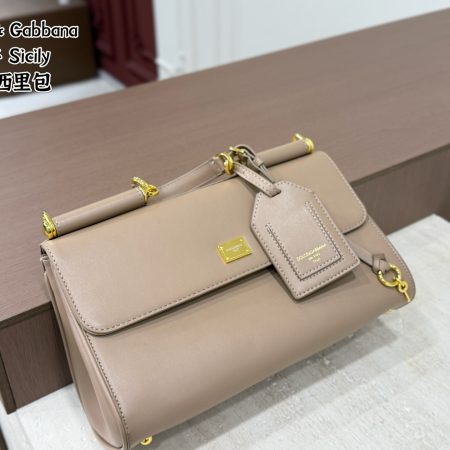 Dolce&Gabbana Large Sicily Handbag - Image 4