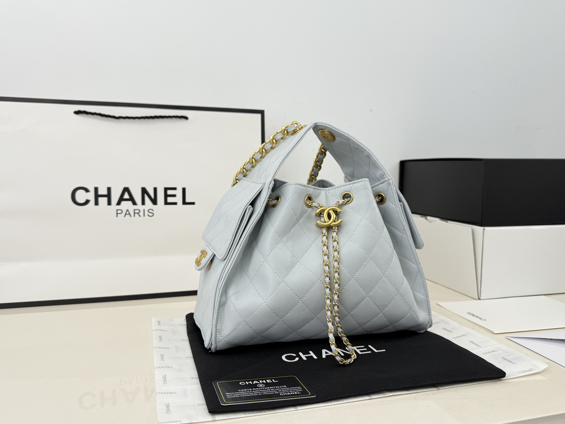 Chanel Caviar Quilted 25 Bag - Image 3