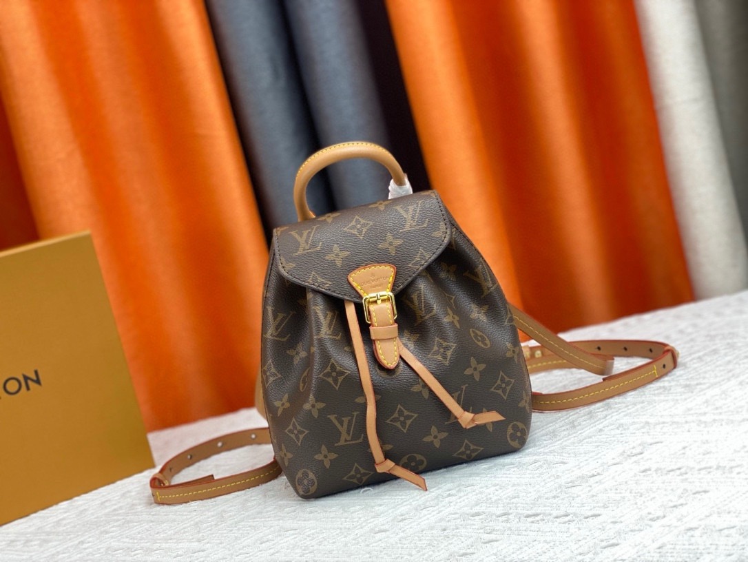 LV Monogram Montsouris BB Backpack - Image 11