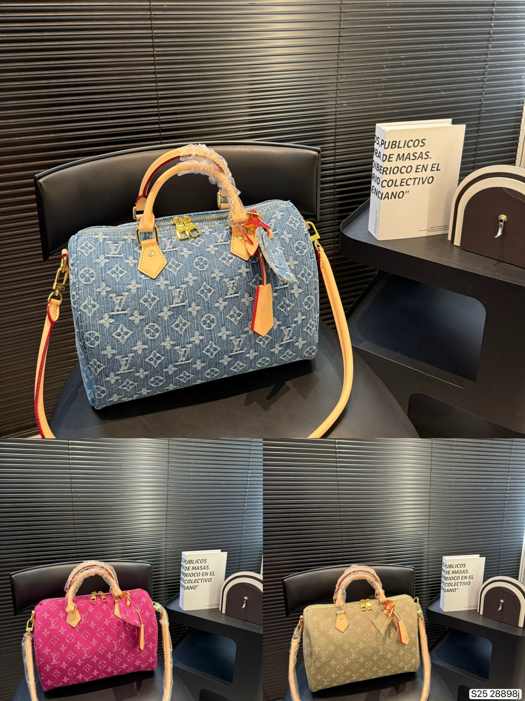 LV Denim Speedy 30 Hand bag - Image 1