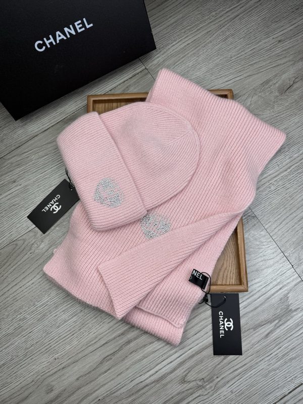 Chanel Winter Hats + Scarves