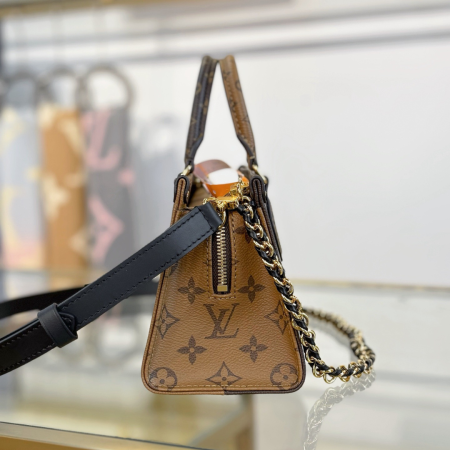 LV On the Go East West Chain Handbag - Image 8