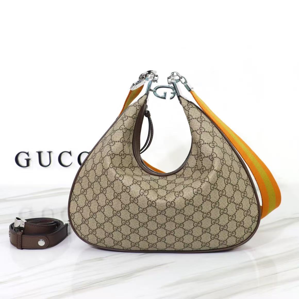 Gucci Attache Large Shoulder Bag - Image 2