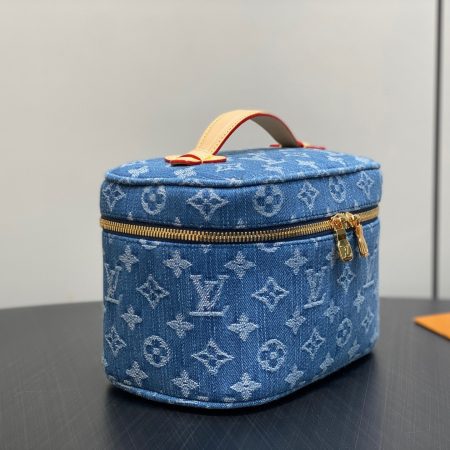 LV Nice Mini Denim Bag - Image 3