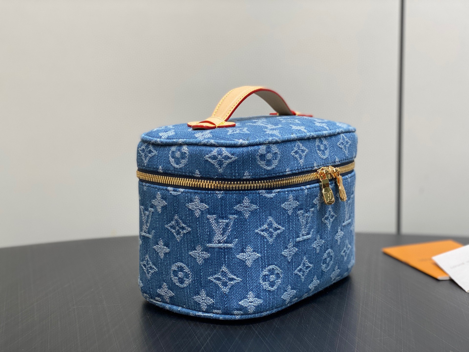 LV Nice Mini Denim Bag - Image 3