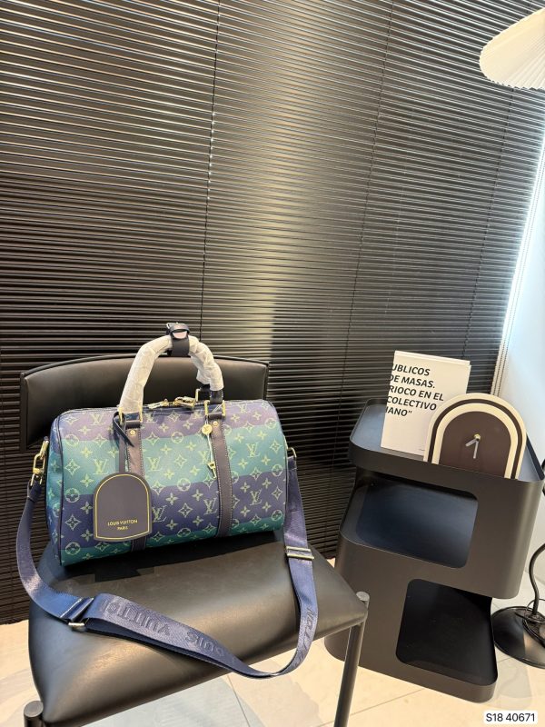 LV x Nigo Keepall Pillow Bag