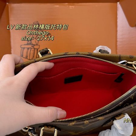 LV OnTheGo East West Chain Monogram Bag - Image 9