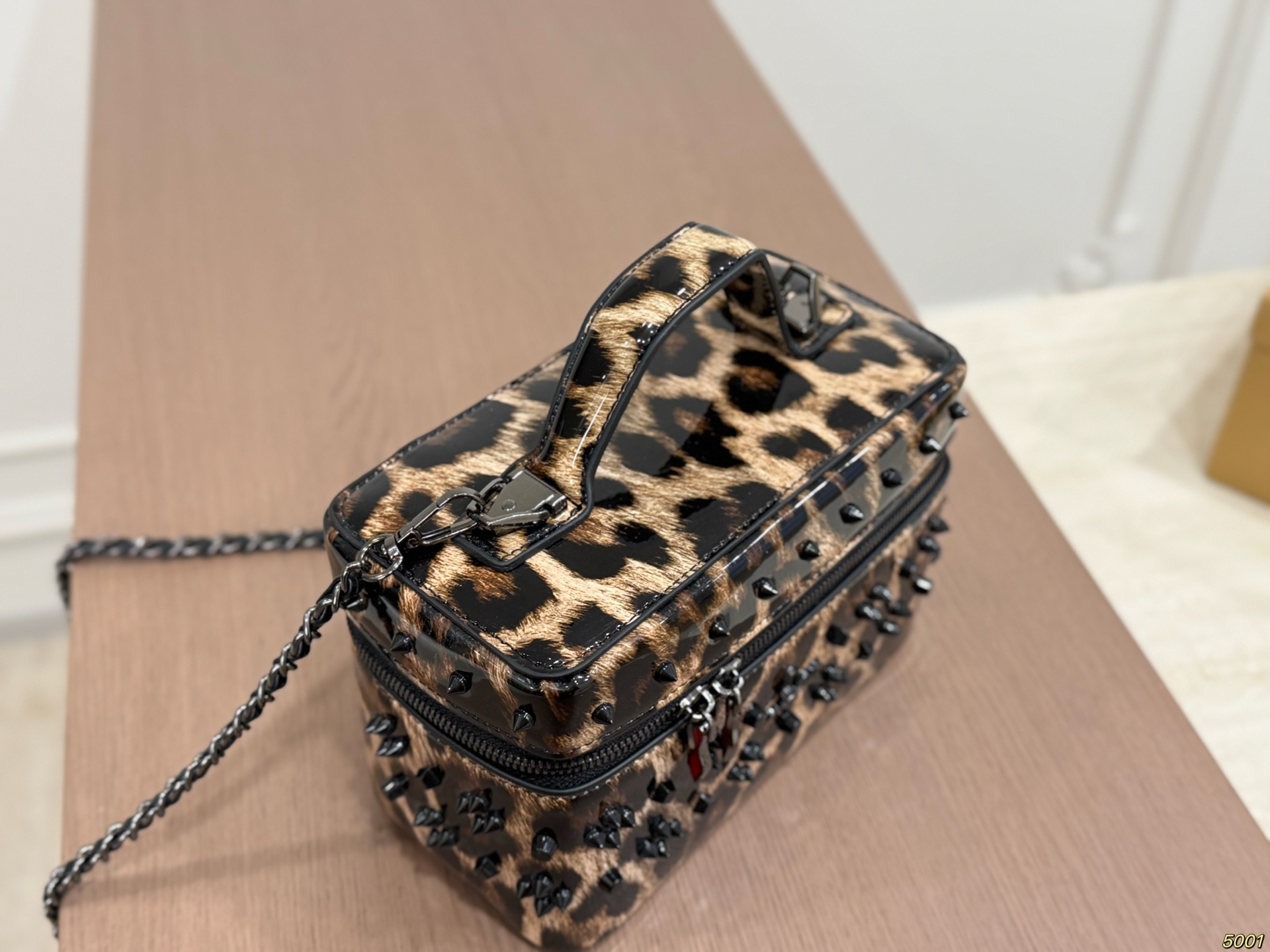 Ferragamo Leopard Vanity Box - Image 4