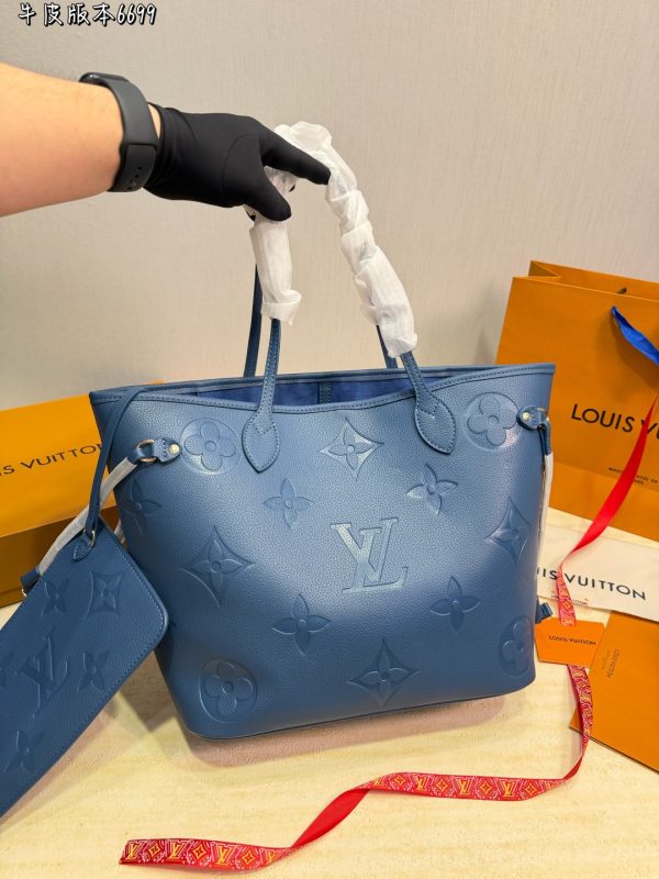 LV Neverfull MM Monogram Empreinte Bag