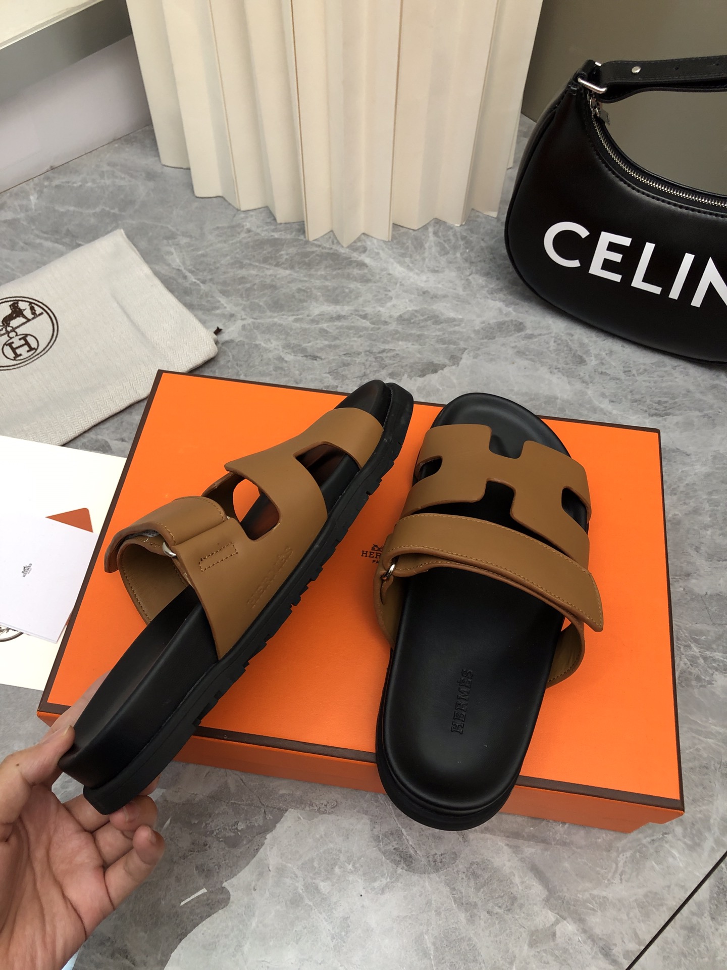Hermes Chypre Sandals - Image 7