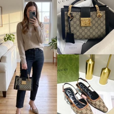 Gucci Shoes & Bag Set