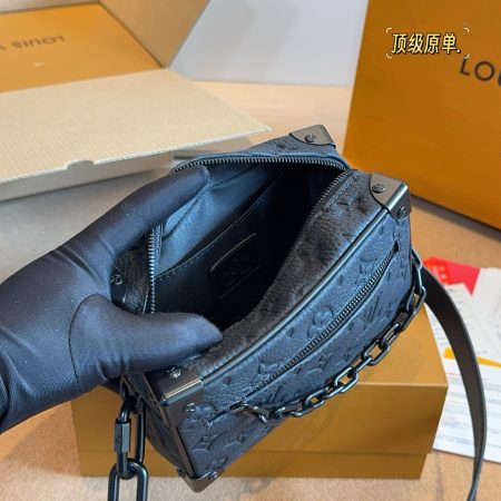LV Mini Soft Trunk Monogram Taurillon Bag - Image 9