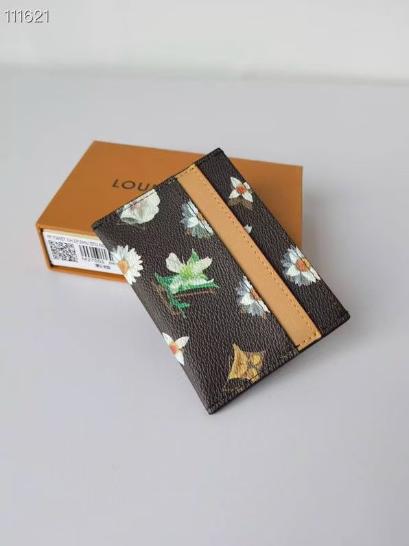 LV Double Card Holder