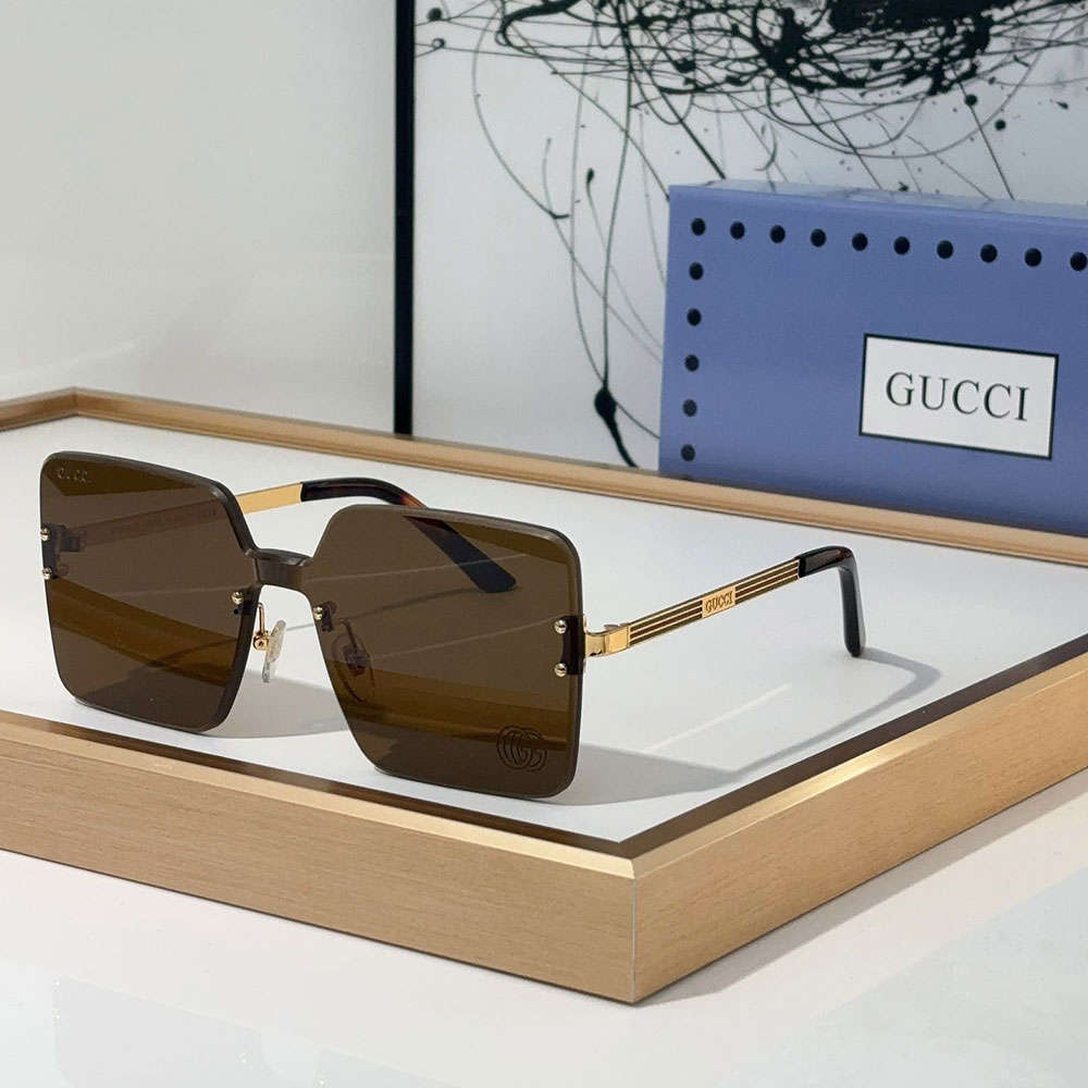 Gucci Stylish Frameless Design  sunglasses Top quality - Image 3