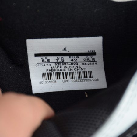 AIR JORDAN 11 RETRO LOW "INFRARED 23" black mens 528895-023 - Image 11