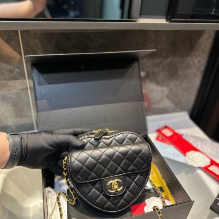 Chanel Mini Heart Crossbody Bag