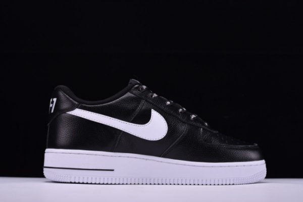 Nike Air Force 1 07 LV8 823511-007 NBA Pack Black/White Shoes 823511-007